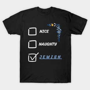 nice naughty jewish T-Shirt